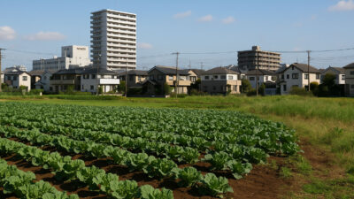 都市近郊農地の消失と食料安全保障──神奈川県の現場から見える未来