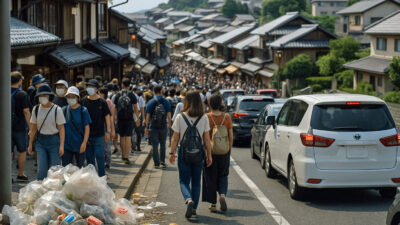 ごみと騒音、交通渋滞──観光都市の負担を誰が背負うのか