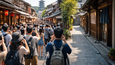 観光客はなぜ同じ場所に集中するのか？