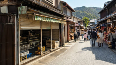 地元商店はなぜ消えるのか──観光地で進む“観光向け店舗”への転換