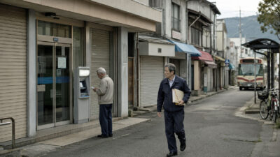 地方銀行はなぜ減り続けるのか──人口減少と地域経済の縮小連鎖
