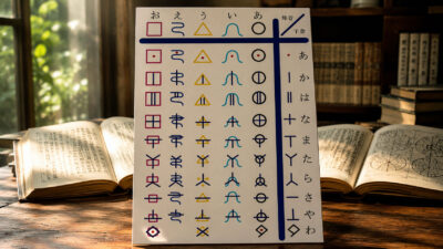 ヲシテ文字とは何か──ホツマツタヱを記す独自文字の仕組み