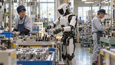 人型ロボットは職場に定着するのか──人手不足を補う技術の現実